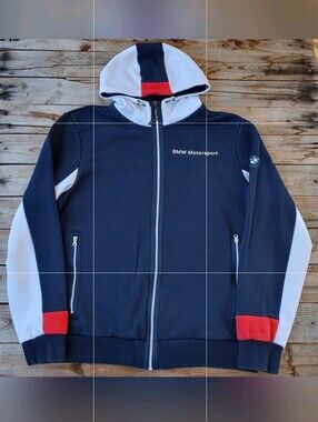 2000's PUMA BMW Motorsport zip up hoodie  men's Size Large
